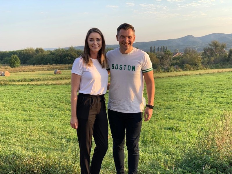 Andra-Sabrina Pleșa și Ionuț Stroe. Foto: Facebook