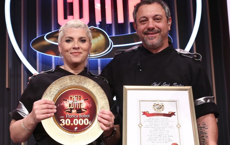 Florica Baboi a câștigat „Chefi la cuțite” sezonul 10. Concurenta a făcut parte din echipa lui Sorin Bontea
