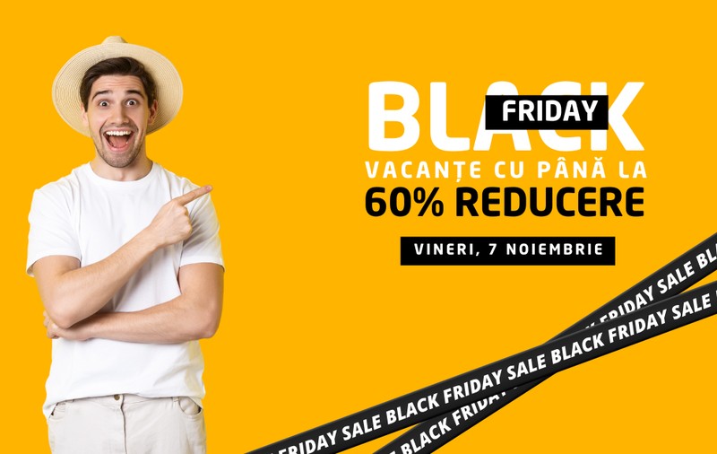 Black Friday la Europa Travel: Reduceri de până la 60% DOAR vineri, 7 noiembrie!