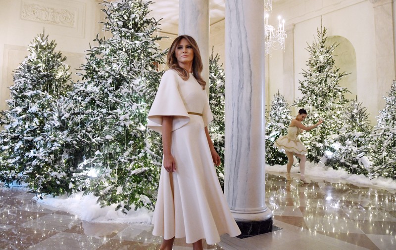 FOTO | Cum a decorat Melania Trump Casa Albă pentru Crăciun
