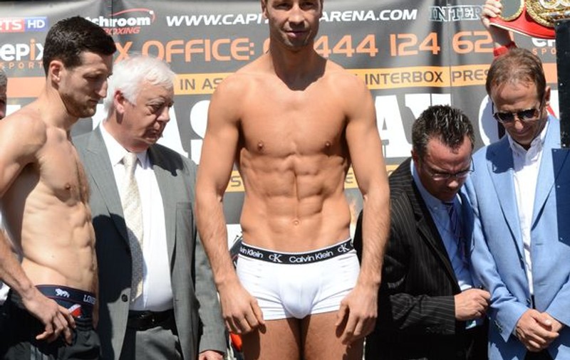 Lucian Bute a trecut cu bine de cântarul oficial
