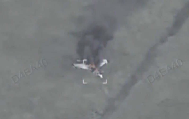 Nou atac al Ucrainei asupra avioanelor Rusiei: un Su-35 a fost doborât în direcţia Kursk | VIDEO