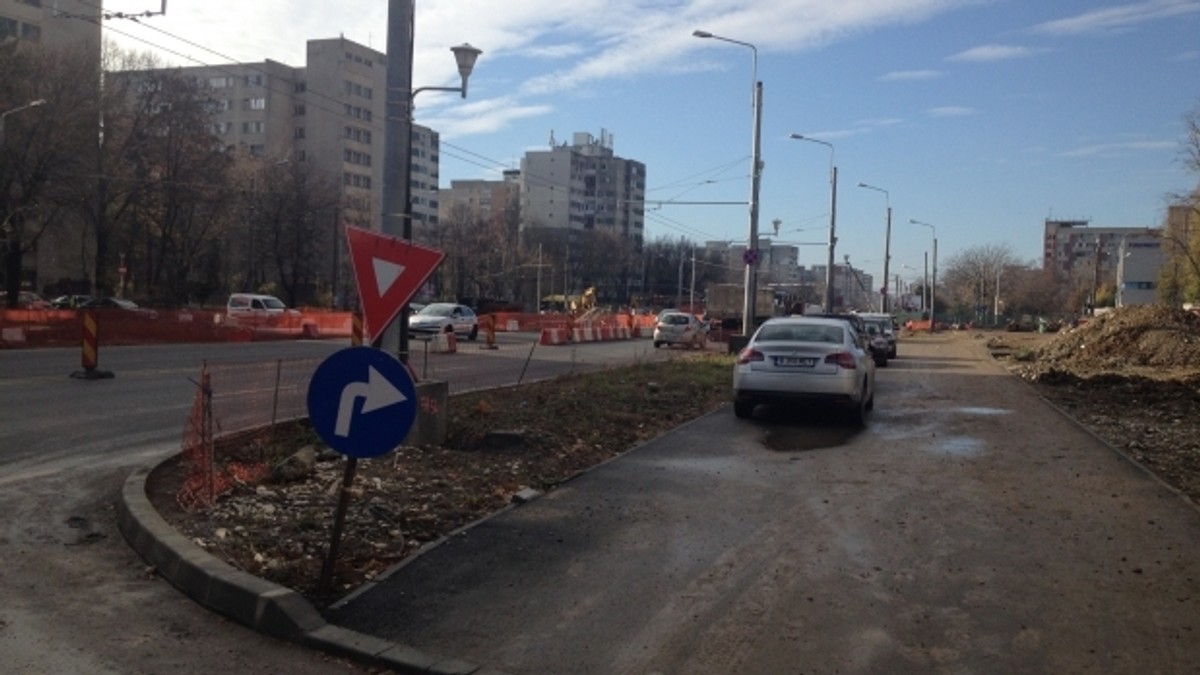 S-a redeschis circulația auto pe strada Valea Ialomiței