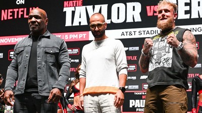 Paul vs Tyson Press Conference - Premiere Boxing Championship