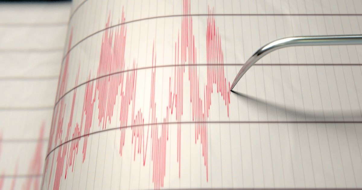 Imagine ilustrativă cu un seismograf