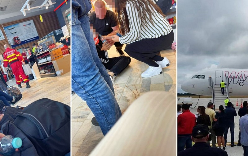Avion Wizz Air, blocat pe pistă în Suceava. O persoană a leșinat la bord