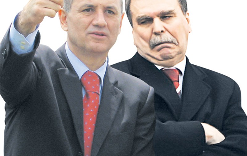 Mihai Zaharia, preşedintele CS Rapid, îi desfiinţează George Copos şi Dinu Gheorghe: «Doi ţepari internaţionali»