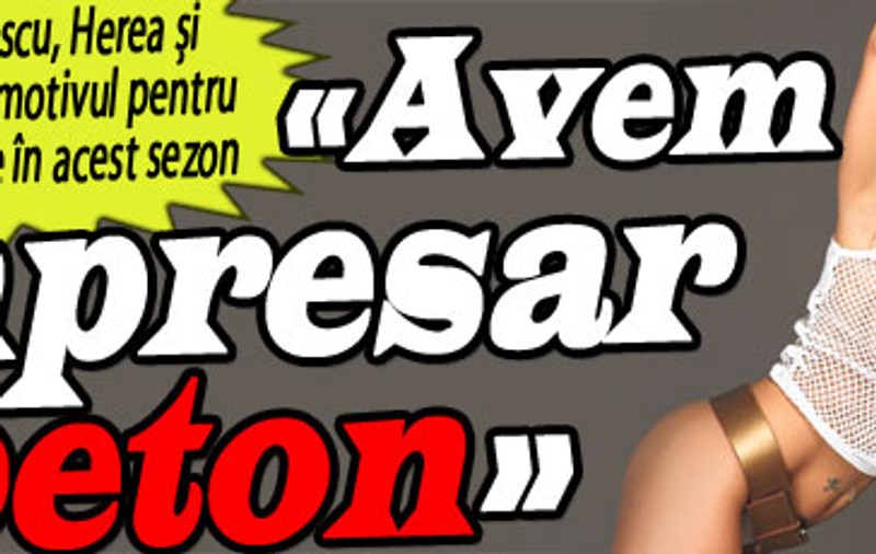 «Avem impresar beton»