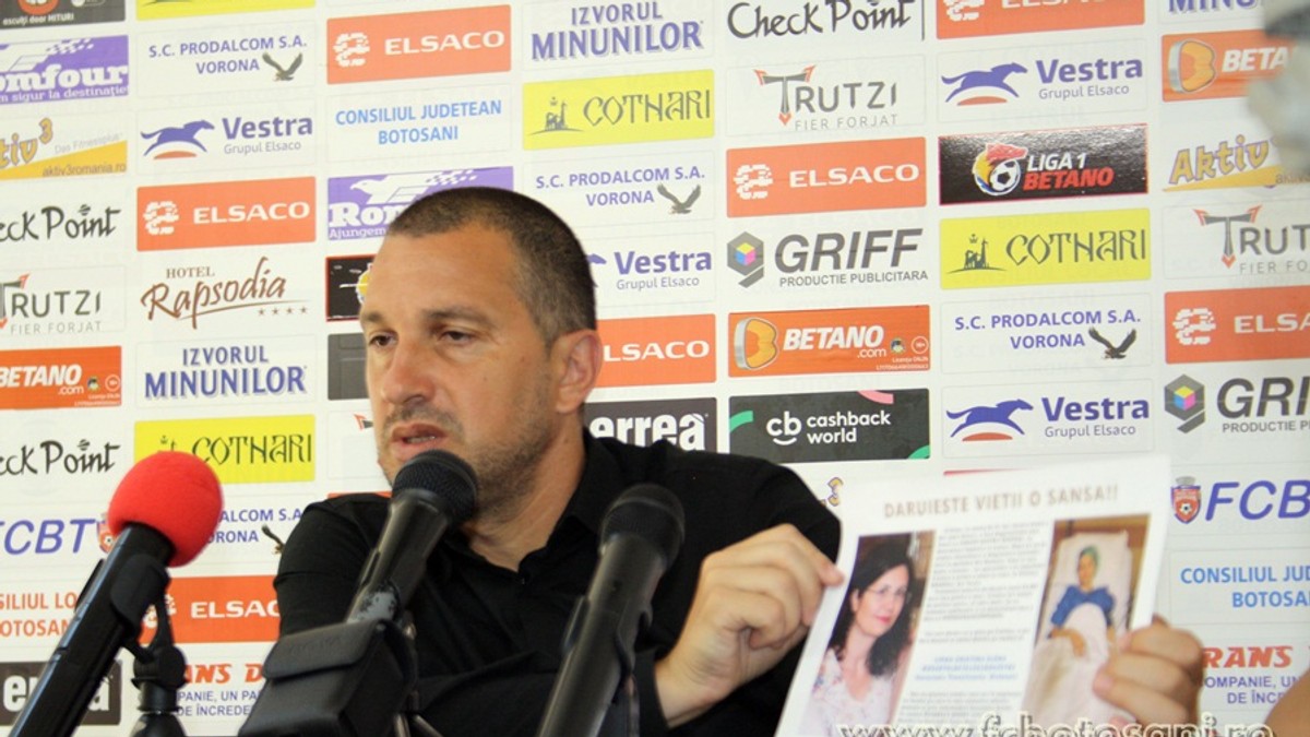 Situație dramatică pentru un oficial de la FC Botoșani: ”Trece printr-o perioadă foarte grea, este la o clinică în Turcia”