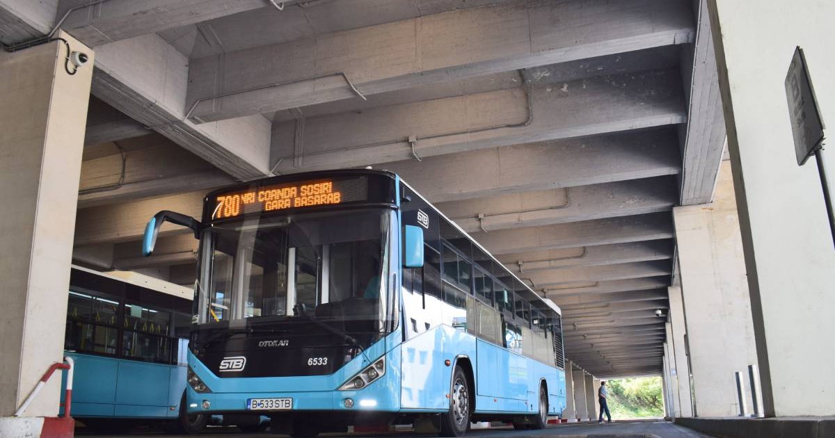autobuz pentru transport in comun pe linia gara de nord aeroport otopeni