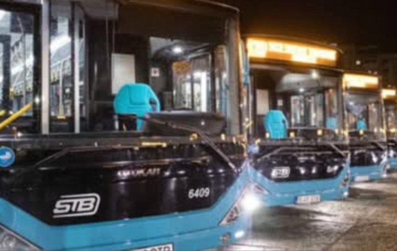 Interdicția pentru autobuze pe linia de tramvai, în București, a fost prelungită
