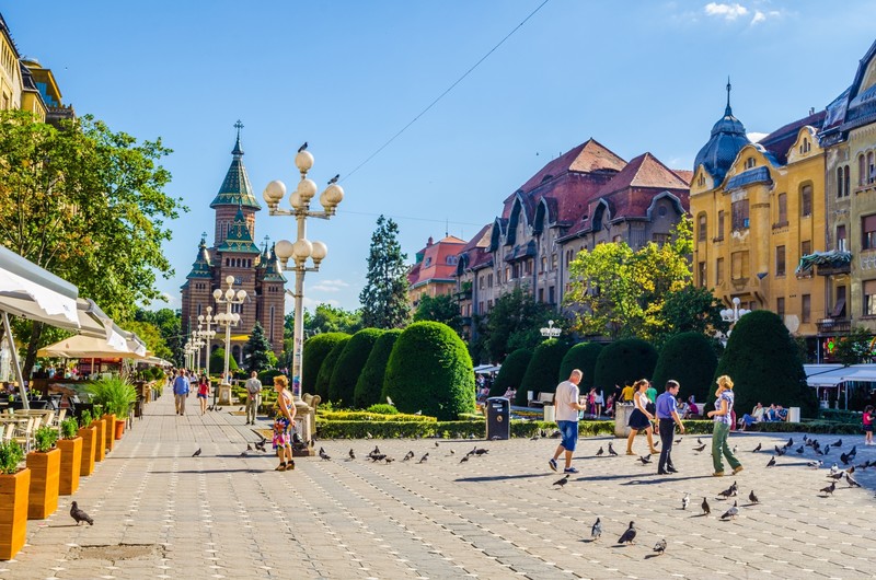 Centrul istoric din Timișoara | Foto: Shutterstock