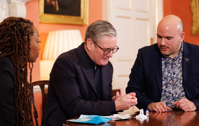 Keir Starmer, primul premier al unei țări G7 care s-a testat în public pentru HIV : „Să încurajăm și alți lideri să facă același lucru”