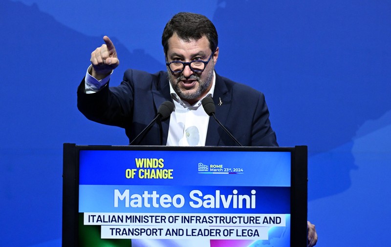Matteo Salvini îl critică dur pe Macron: „Nu vreau să le las copiilor mei un continent gata să înceapă al treilea război mondial"