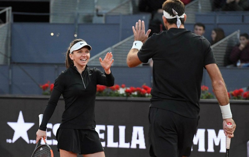 Simonei Halep îi plac bărbații înalți! Tenismena îi simpatizează pe Gulbis și pe Del Potro, ambii de peste 1,90 metri