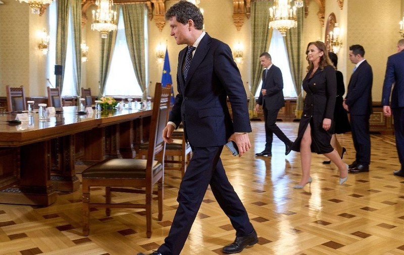 Nicușor Dan la Palatul Cotroceni