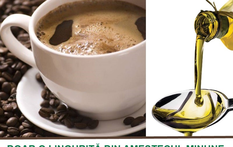 Ai probleme cu stomacul? Ia câte o linguriță de ulei de măsline cu cafea, înainte masă