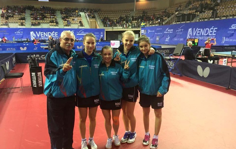 România, bronz la Campionatele Mondiale de tenis de masă ale junioarelor