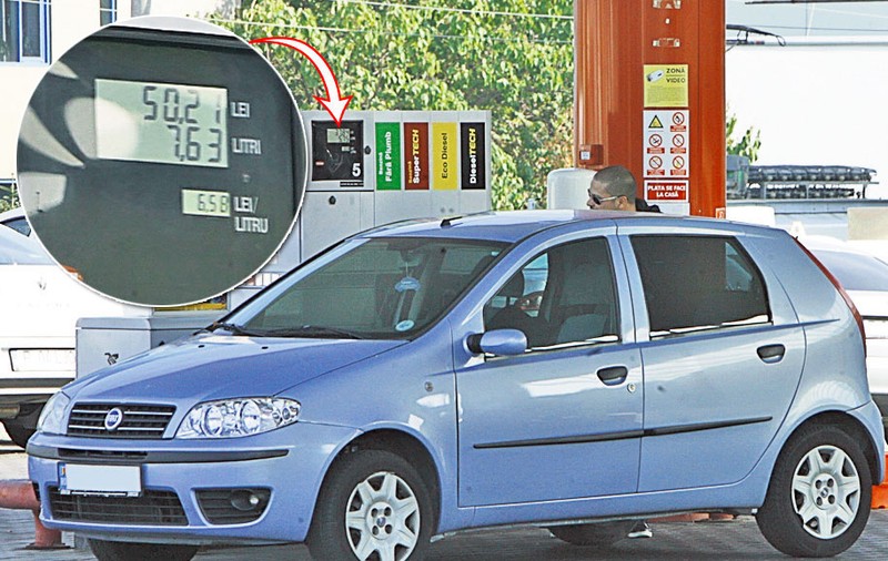 Augustin, ai rămas fără bani de benzină? Fratele mai mic al lui Lucian Viziru a pus combustibil de doar 50 de lei, semn că afacerile cu inox sunt pe butuci