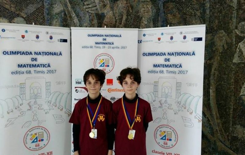 Doi frați gemeni din Vrancea au obținut aceeași medie la Evaluarea Națională 2018. Performanță unică!