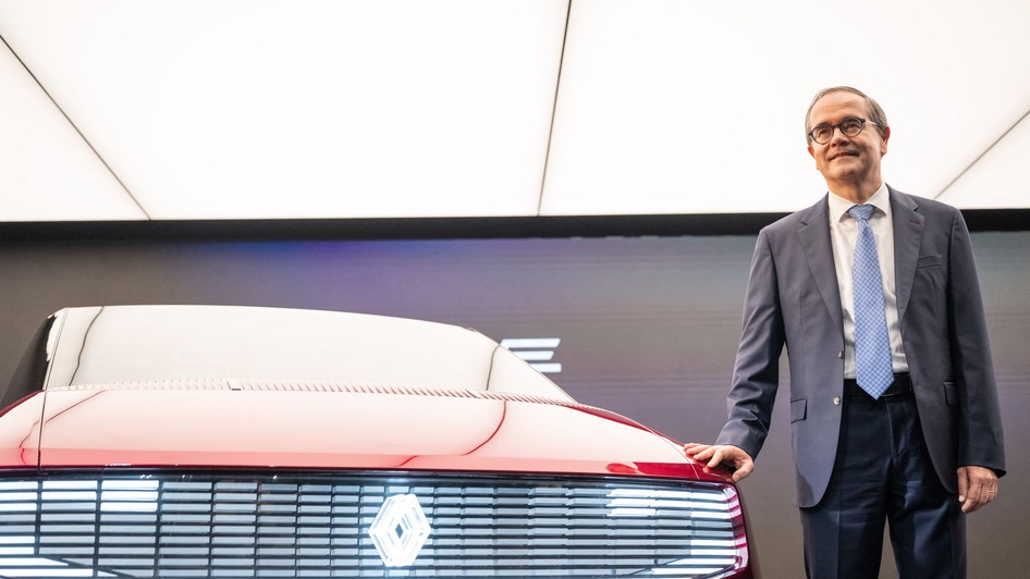 Francois Provost, șeful Renault, la Salonul Auto de la Paris din 2026