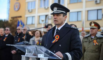 Șeful IPJ Timiș, chestorul Alin Petecel | Foto: Agerpres