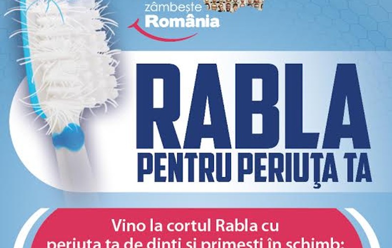 Vino la o plimbare în parc şi primeşti o periuţă de dinţi!