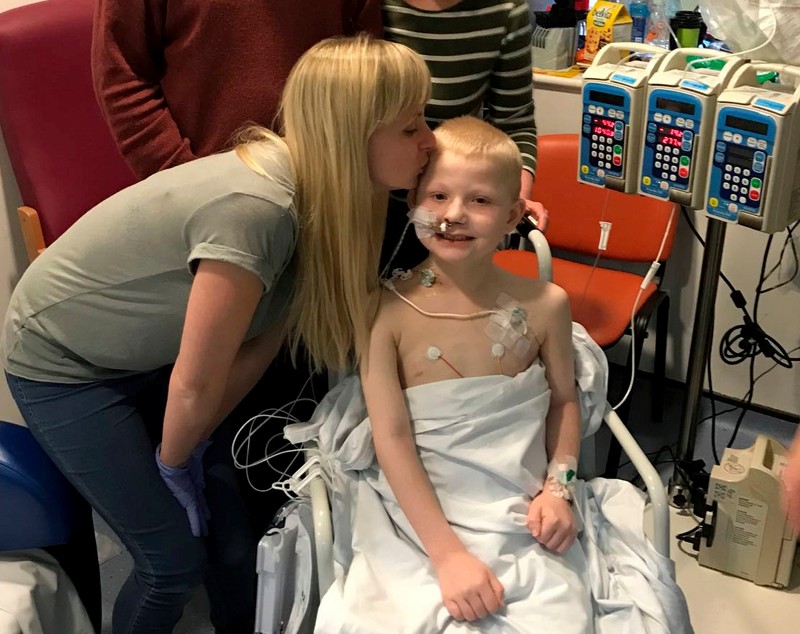 FOTO | Povestea copilului care a primit 5 organe într-o singură operație de transplant