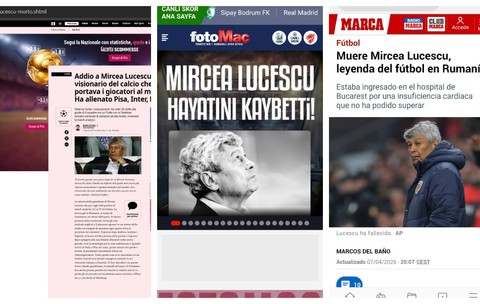 „Il Luce”, mai presus de Champions League: planeta fotbal își plânge vizionarul. Ce scriu marile ziare de sport