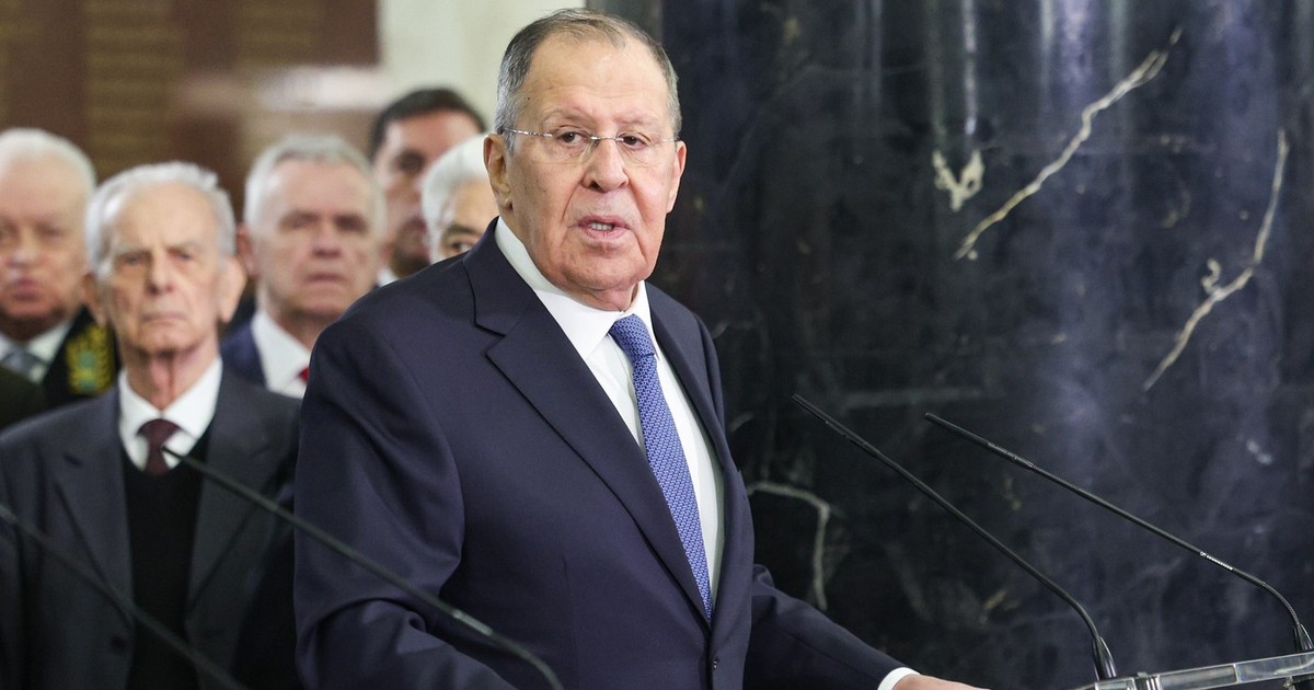 SergheI Lavrov și alți diplomați din Ministerul rus de Externe Foto: Profimedia
