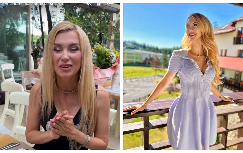 Cum a apărut Andreea Bălan la petrecerea de ziua ei. Gestul făcut de Victor Cornea, soțul artistei, în fața tuturor