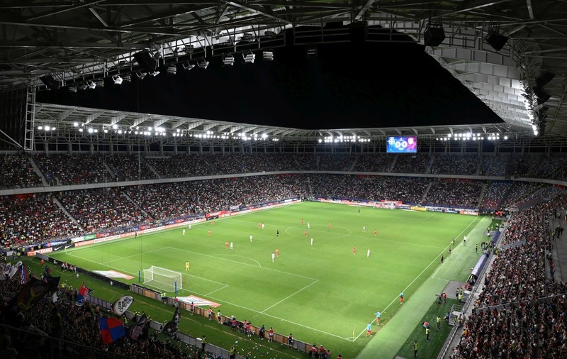 FCSB - CFR Cluj 1-0. Echipa lui Gigi Becali s-a întors cu victorie pe stadionul Steaua, după 8 ani