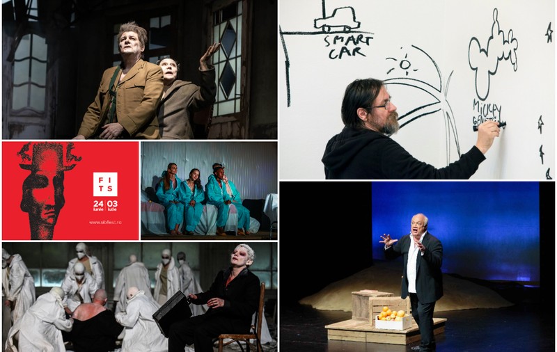 Festivalul Internațional de Teatru de la Sibiu începe astăzi. Din program, expozițiile lui Perjovschi și one man show cu Éric-Emmanuel Schmitt