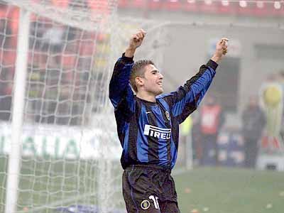 Milan-Inter 12-01-2000 MUTU DOPO GOL PH :MAGNI/RICHIARDIFOTO-