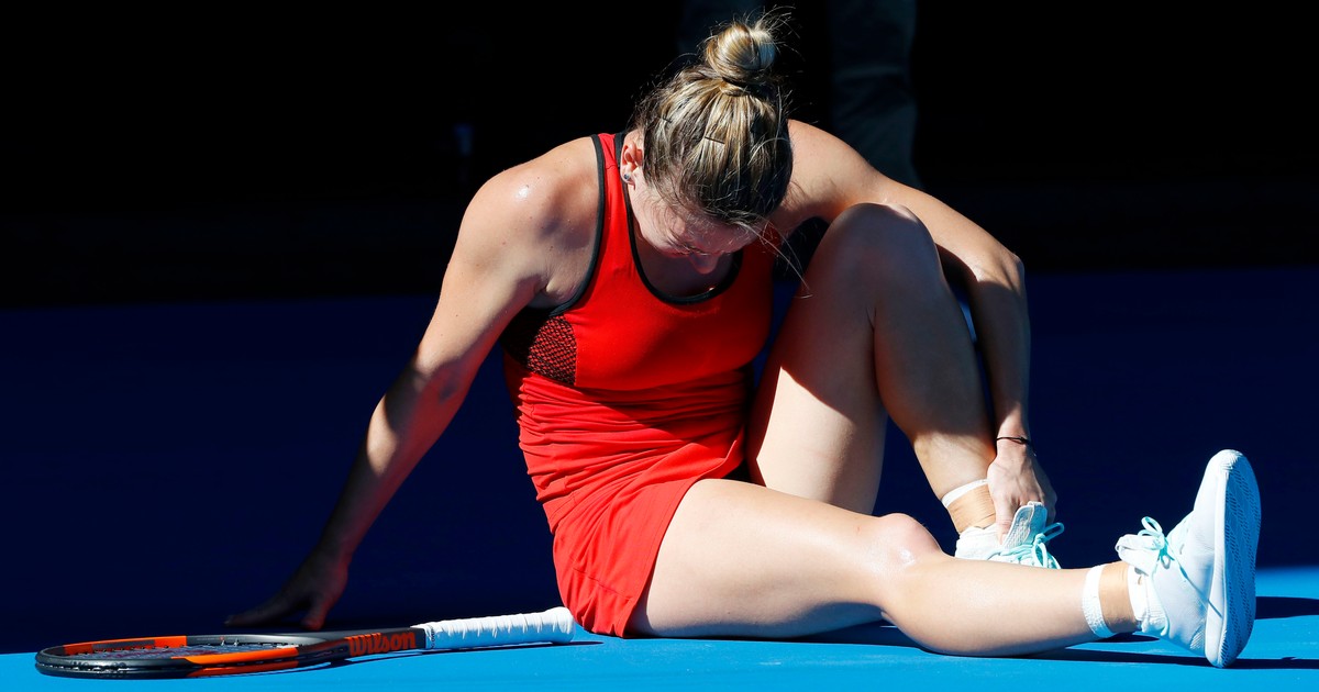 Accidentarea Simonei Halep