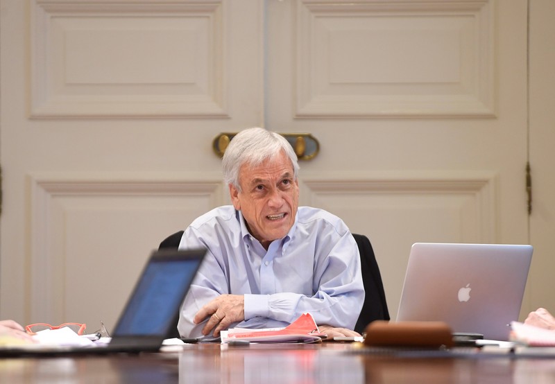 Președintele chilian Sebastian Pinera (FOTO: EPA)
