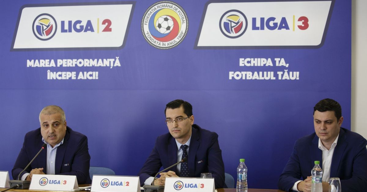Burleanu a ”dragat” până când a inventat două logo-uri pentru Liga 2 și Liga 3