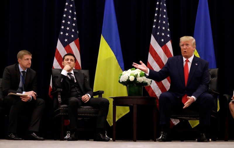 Zelenski, întrebat dacă va putea colabora cu Trump în cazul realegerii lui: „Există puncte de vedere diferite, inclusiv detalii importante"