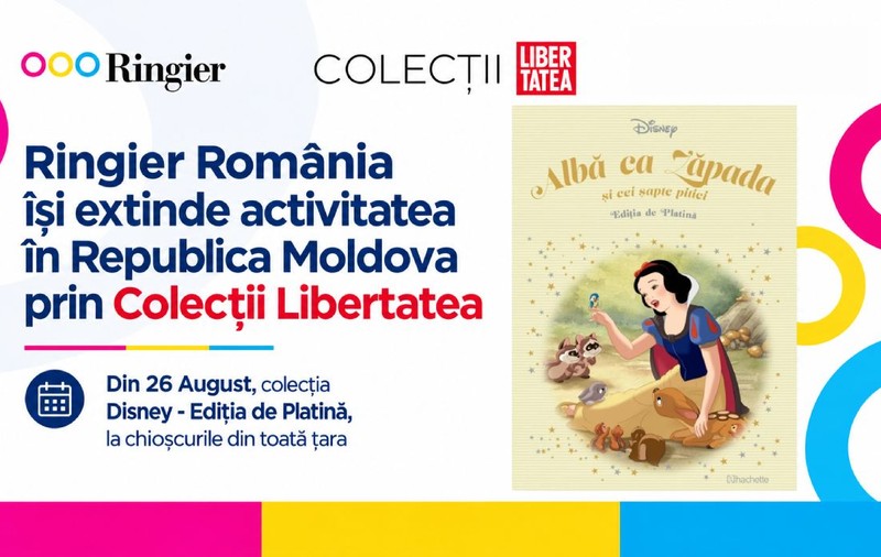 Ringier România își extinde activitatea în Republica Moldova și lansează colecția Disney - Ediția de Platină