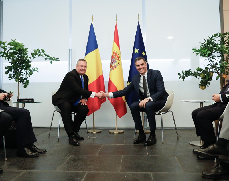 Prima ședinţă comună a Guvernelor Spaniei şi României. Premierul Ciucă participă alături de mai mulţi miniştri