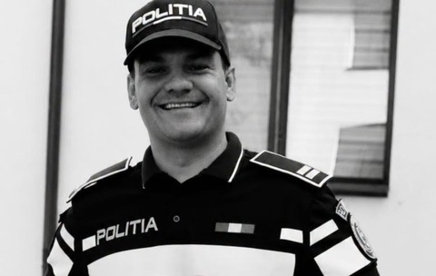 Polițistul Sabin Dudău a fost găsit fără suflare la doar 26 de ani. Mesajul sfâșietor transmis de colegii săi