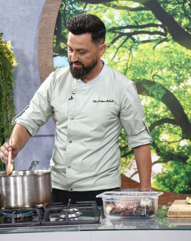 Orlando Zaharia, bucătarul președintelui Traian Băsescu și jurat la „Chef la cuțite”: „Românii știu ce înseamnă fine dining, dar gusturile sunt în schimbare”