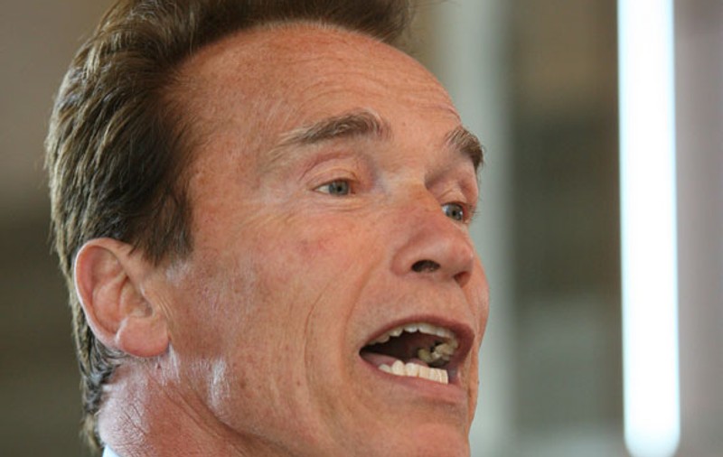 Fiul menajerei nu ştia că Schwarzenegger e tatăl lui