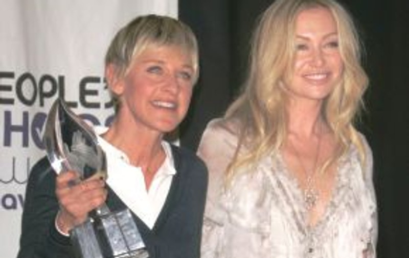 Lesbienele Ellen DeGeneres şi Portia Rossi nu vor copii