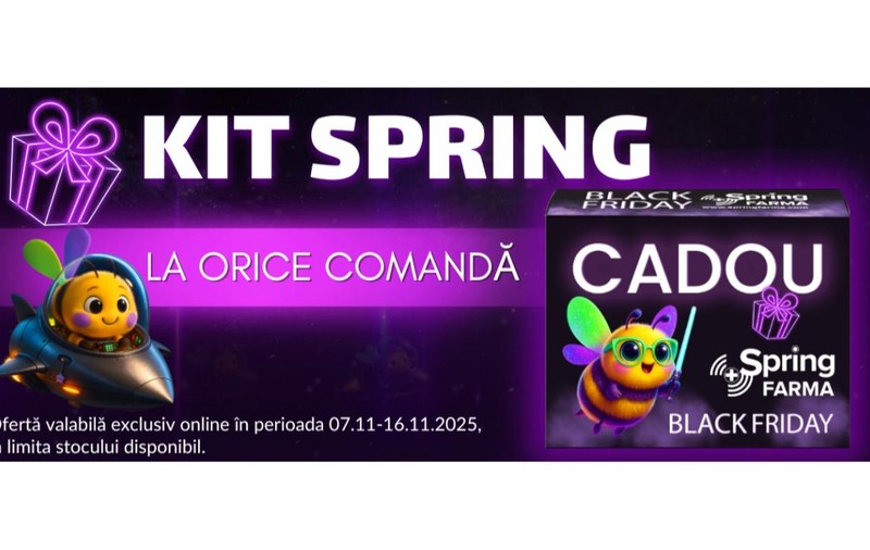 Black Friday la Spring Farma! Zzzumzetul prețurilor mici aduce cadouri și surprize