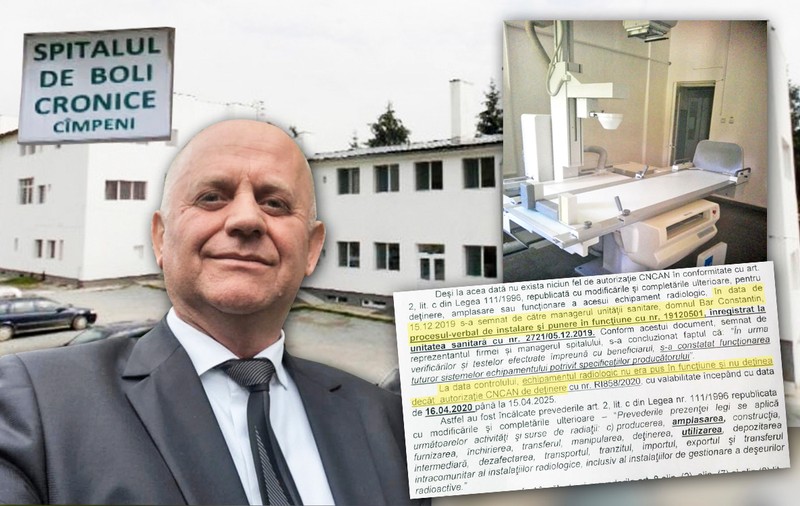 O investiţie de 200.000 de euro zace în garajul unui spital din Alba, deşi în acte aparatul de radiologie este instalat şi funcţionează de 8 luni!