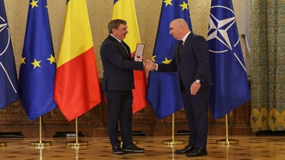 Gheorghe Hagi și Ilie Bolojan (2)