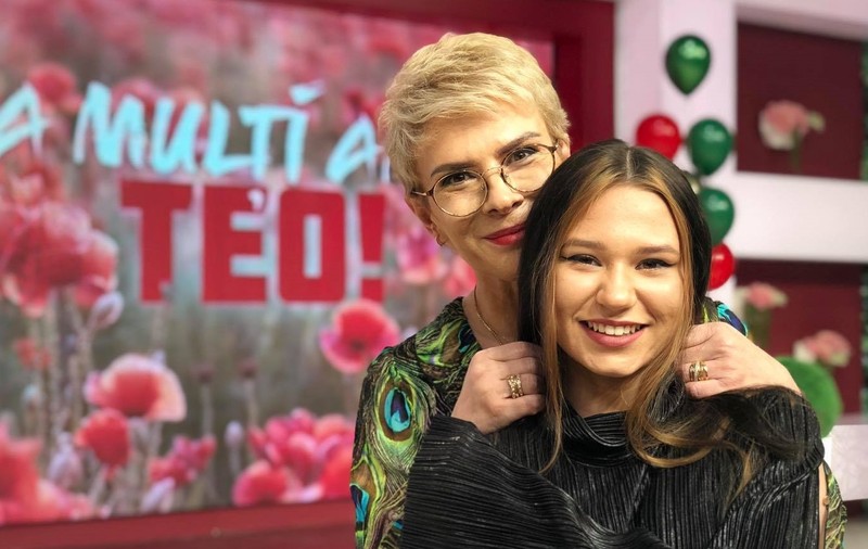 Teo Trandafir și fiica ei au o relație specială. Ce restricții are Maia din partea mamei sale. „Avem o înțelegere mai mult sau mai puțin tacită”