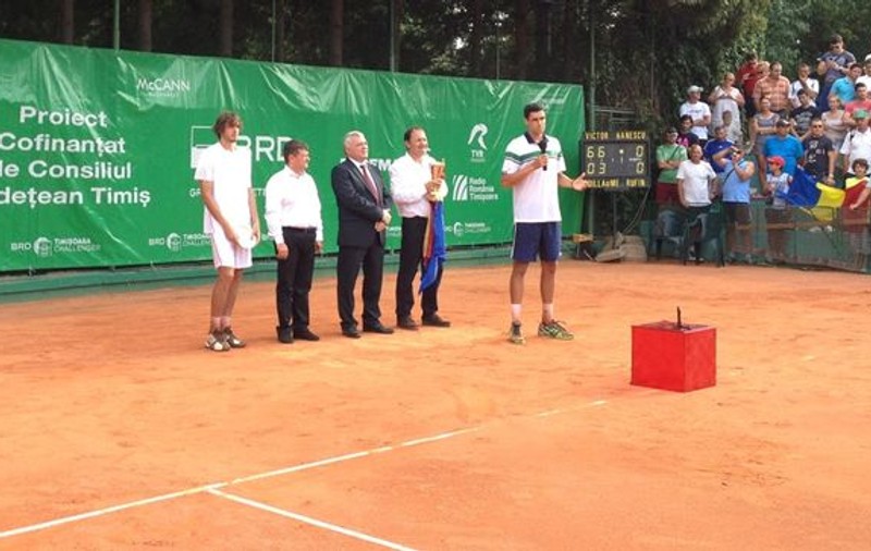 Victor Hănescu a câştigat BRD Timişoara Challenger 2012