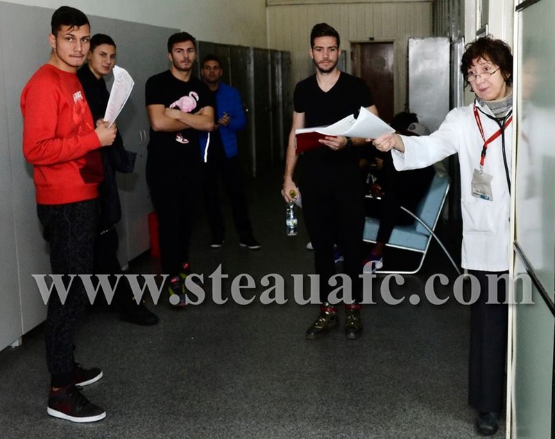 Steliștii au făcut azi vizita medicală. ^Cinci străini și doi români, puși pe liber. Lotul și programul campioanei / GALERIE FOTO & VIDEO